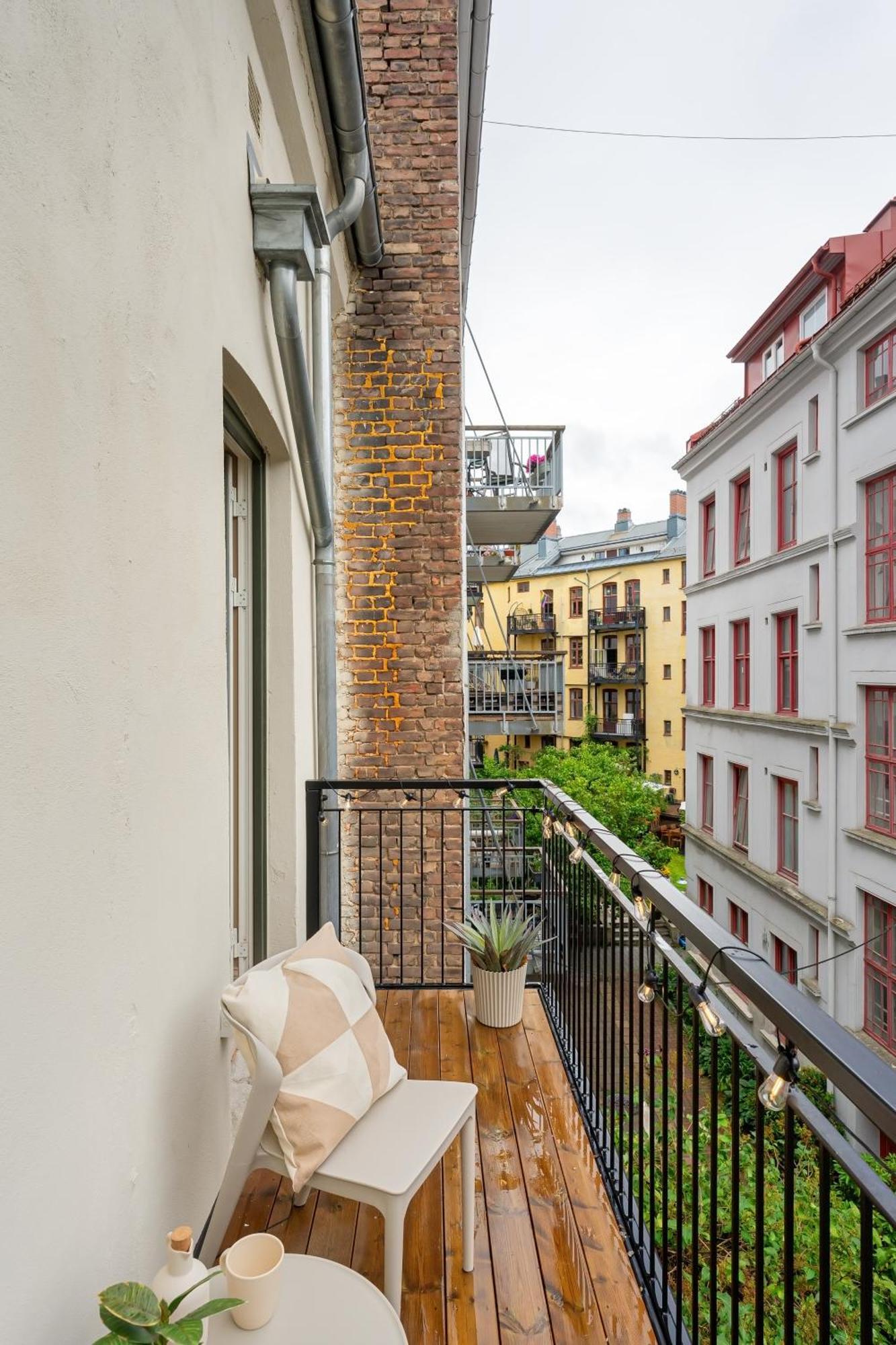 Dinbnb Apartments Gruenerlokka I 2-Bedroom With Double Queen Room & Balcony オスロ エクステリア 写真