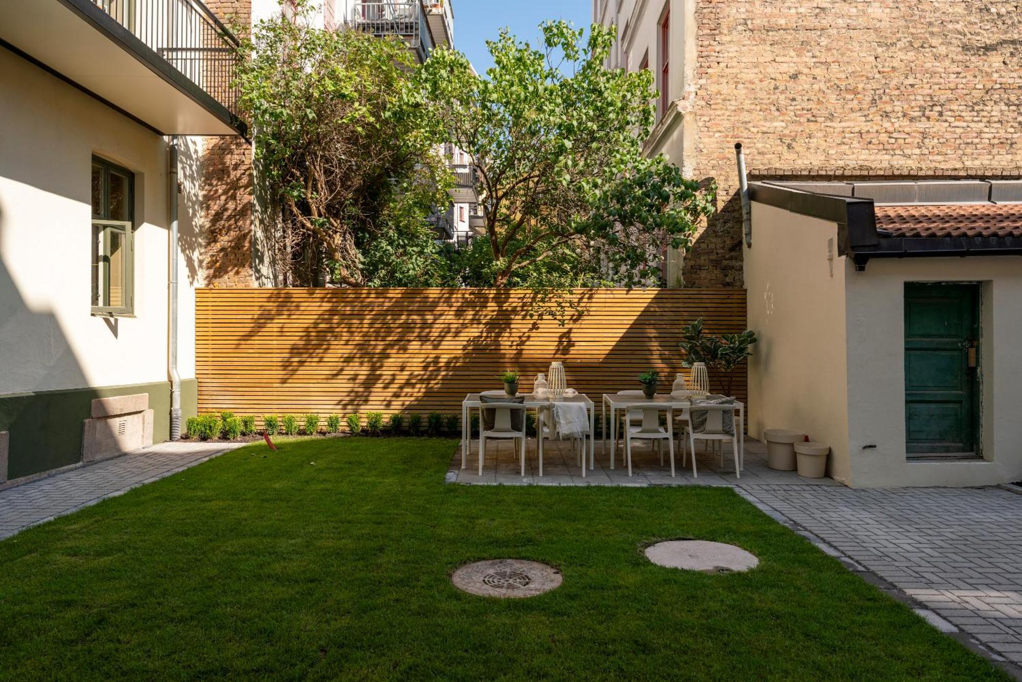 Dinbnb Apartments Gruenerlokka I 2-Bedroom With Double Queen Room & Balcony オスロ エクステリア 写真