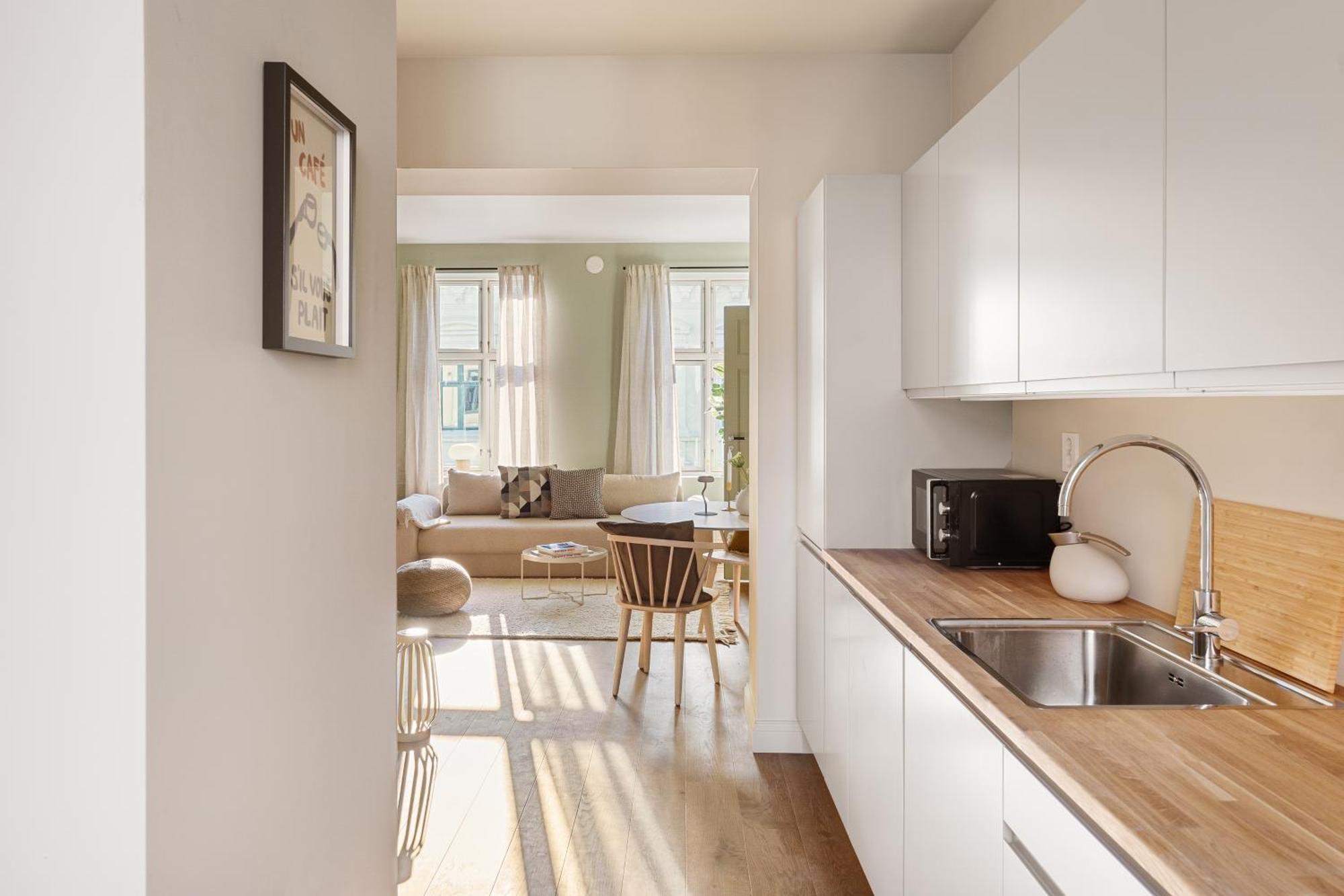 Dinbnb Apartments Gruenerlokka I 2-Bedroom With Double Queen Room & Balcony オスロ エクステリア 写真