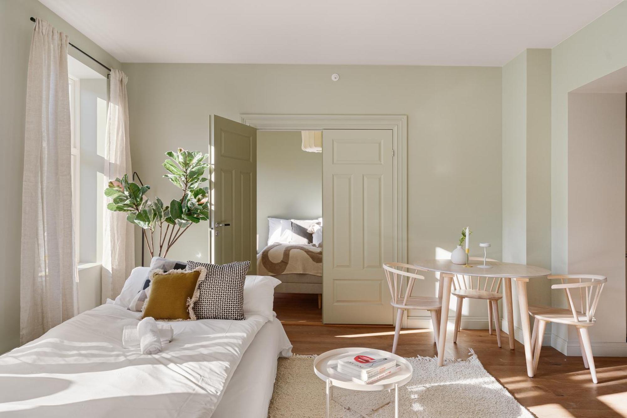 Dinbnb Apartments Gruenerlokka I 2-Bedroom With Double Queen Room & Balcony オスロ エクステリア 写真